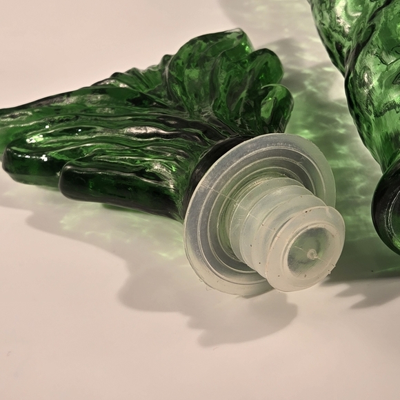 60S MCM EMPOLI RARE GREEN FISH CHIANTI BARDI LIQUOR GENIE BOTTLES /STOPPERS 15+” - Picture 10 of 16